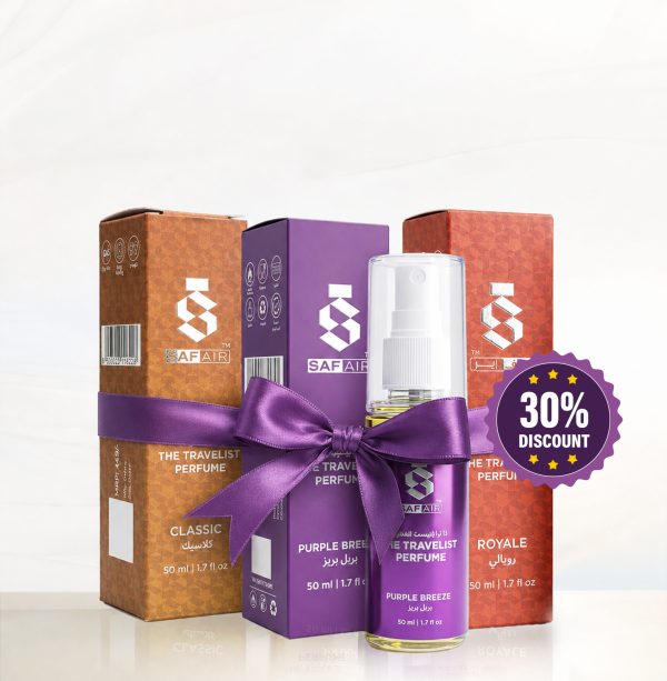 The Travelist Perfume Classic, Royale & Purple Breeze