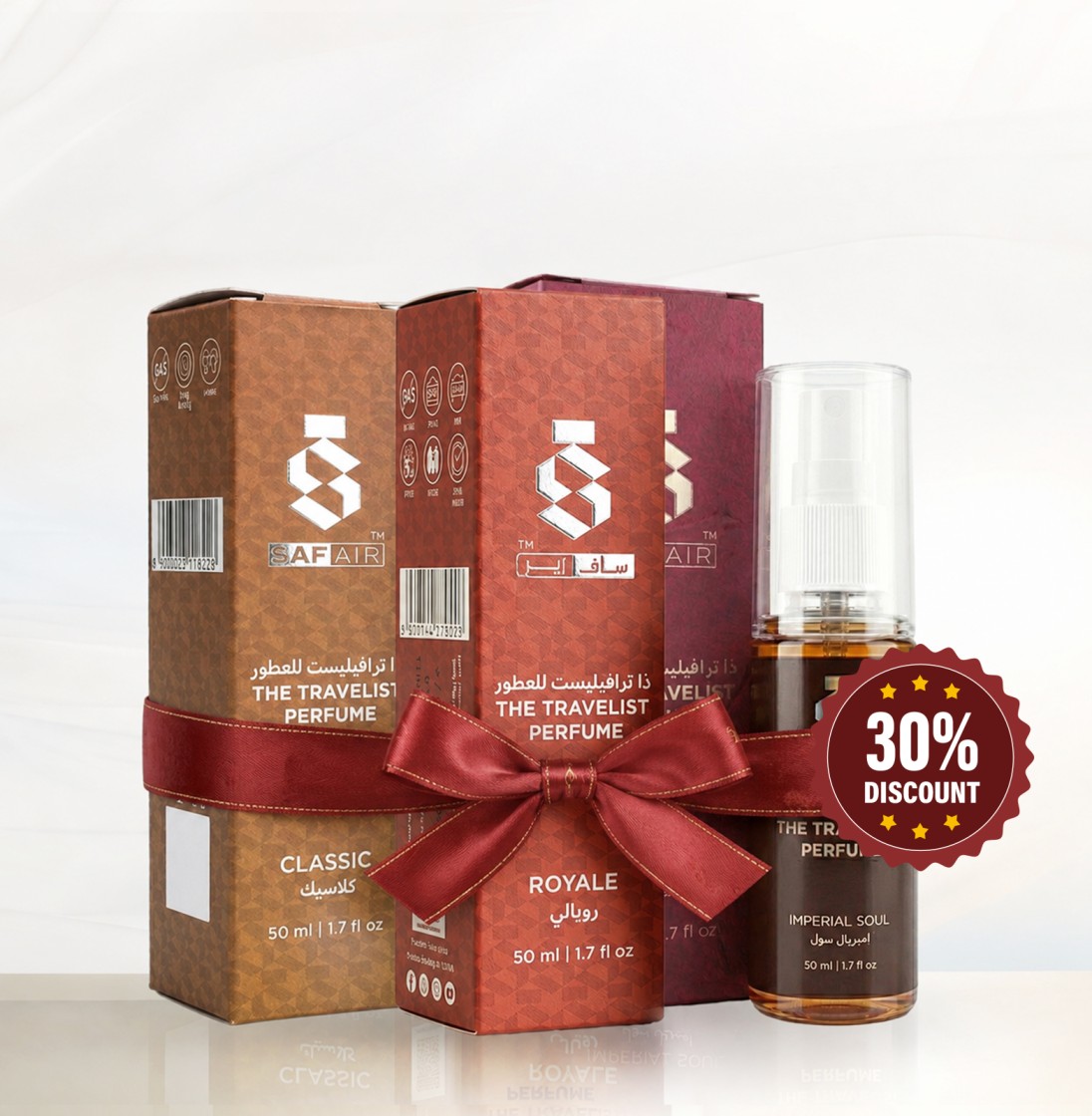 The Travelist Perfume Classic, Royale & Imperial Soul - Image 1