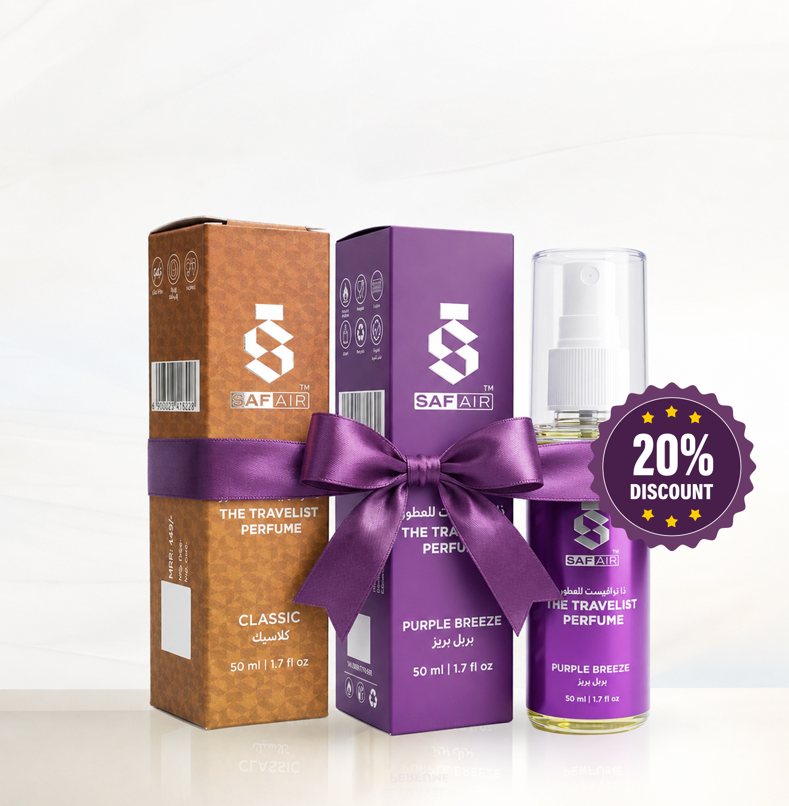 The Travelist Perfume Classic & Purple Breeze - Image 1