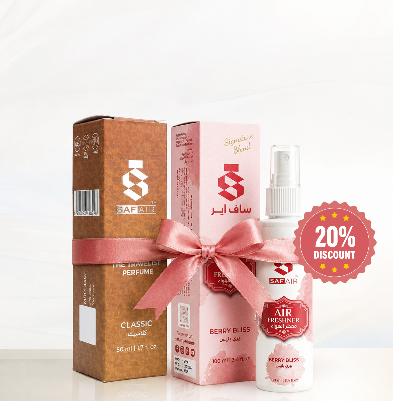 The Travelist Perfume Classic &  Air freshener Berry Bliss - Image 1